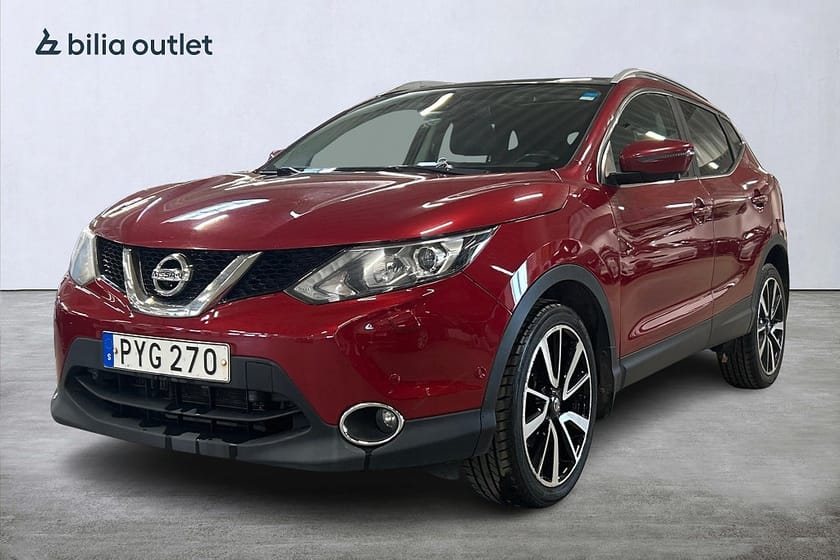 Bild 1 av Nissan Qashqai 1.6 dCi aut Tekna 130hk Panorama Drag Navi 360°k