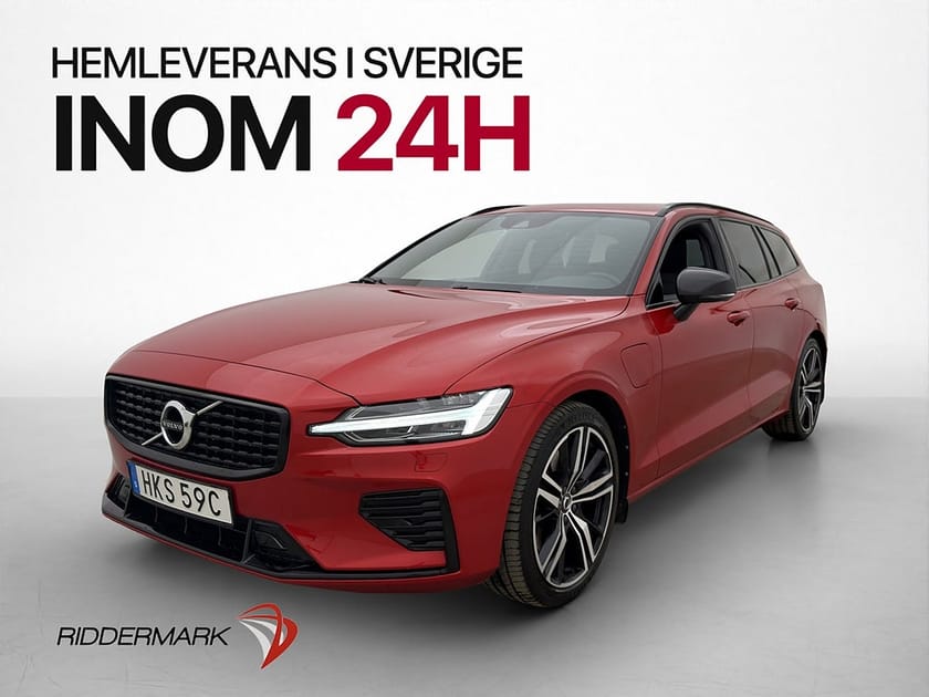 Bild 3 av Volvo V60 Recharge T6 AWD R-Design Drag H/K Skinn Värmare