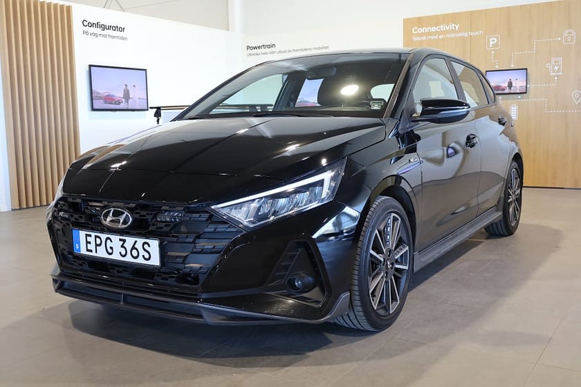 Bild 1 av Hyundai i20 1,0 T-GDI iMT 48V MHEV N-Line 120hk Keyless Kamera