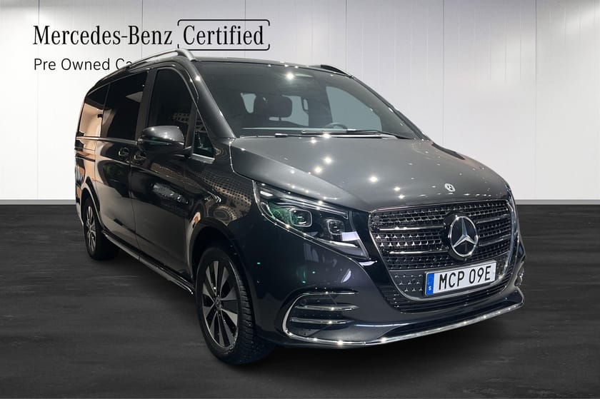 Bild 2 av Mercedes-Benz V 300d 4MATIC 3.2t MOMS BURMESTER Drag Easy pack Dubbla skjutdörrar