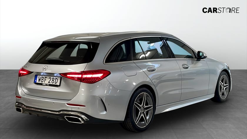 Bild 2 av Mercedes-Benz C 200 T 200T 9G-Tronic 204Hk AMG-Line / Kamera / Drag /