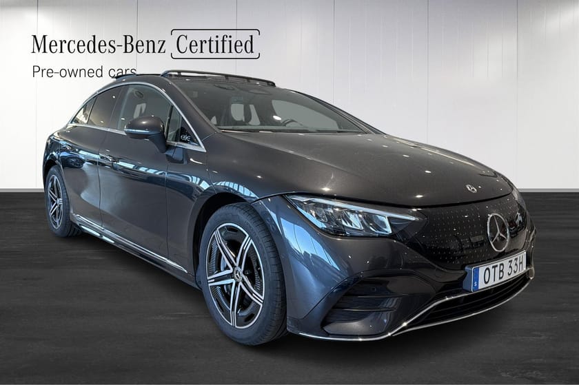 Bild 2 av Mercedes-Benz EQE 300 89 kWh 245hk AMG Panorama Head-Up