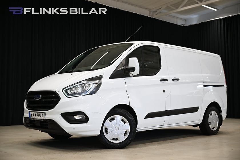 Bild 1 av Ford Transit Custom 300 130HK Automat|Dubbeldörr|Inredd|Nykamrem|Leasbar