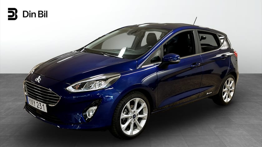 Bild 1 av Ford Fiesta 1.0 EcoBoost 100 hk/Lågmilare/Titanium/S+V-hjul