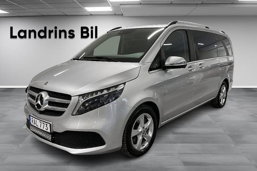 Bild 1 av Mercedes-Benz V 300d 3.1t 300 Avantgarde Lång 7-Sits Automat