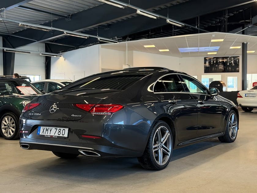Bild 5 av Mercedes-Benz CLS 350 d 4MATIC Taklucka Burmester 360 kamera Skinn