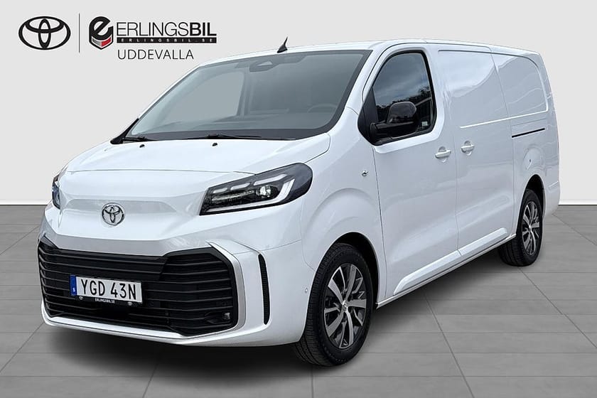 Bild 1 av Toyota Proace L2 LONG 2,2D 150HK AUTO PROFESSIONAL 2 DÖRRAR OMG LEV