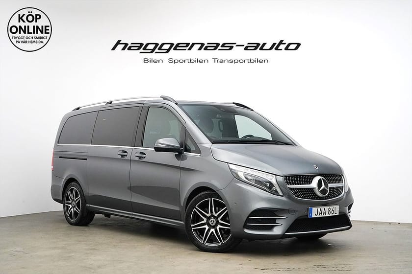 Bild 1 av Mercedes-Benz V 300d 3.1t V300d / 237hk / AMG / Moms / 360 / Bur.