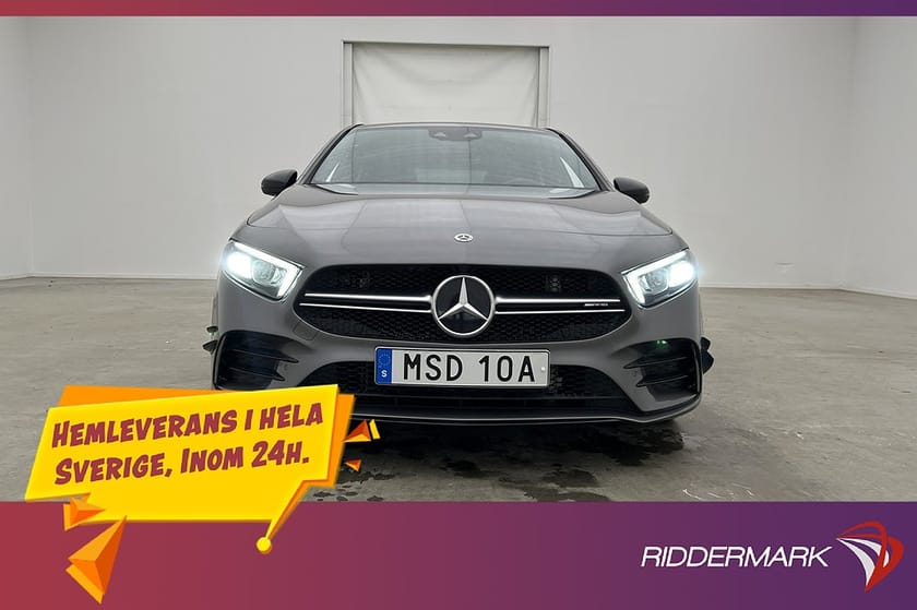 Bild 1 av Mercedes-Benz AMG A 35 4MATIC 4M 306hk Night Wide Burmester Kamera