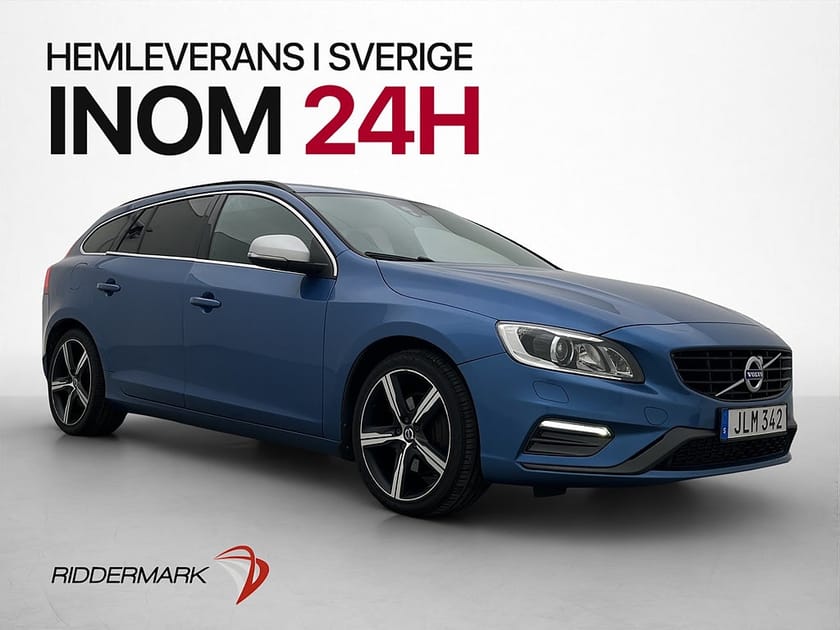Bild 3 av Volvo V60 D4 AWD R-Design Värmare Navi Kamera Rattvärme Drag