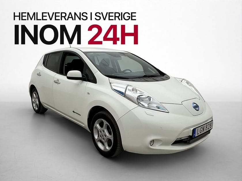 Bild 1 av Nissan Leaf 30 kWh Kupévärmare Kamera Rattvärme Navi ACC