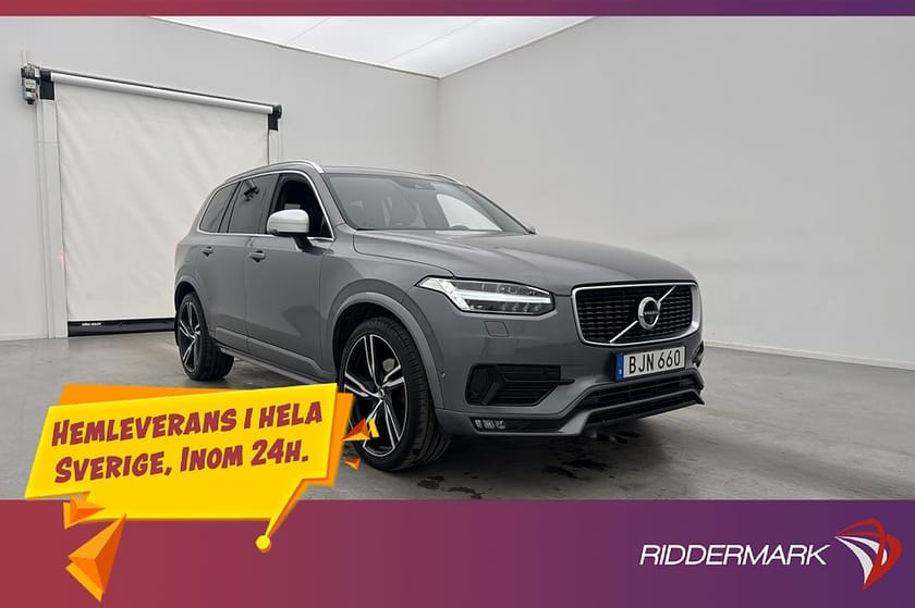 Bild 2 av Volvo XC90 D5 225hk AWD R-Design 7-Sits Värmare HUD B&W Pano