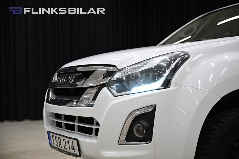 Bild 3 av Isuzu D-Max Crew Cab 163HK Automat|Dubbelhytt|Kåpa|Drag|Värmare|Backkamera