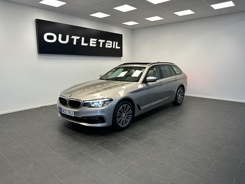 Bild 1 av BMW 520d Touring Steptronic Sport line Navi Drag Pano Carplay