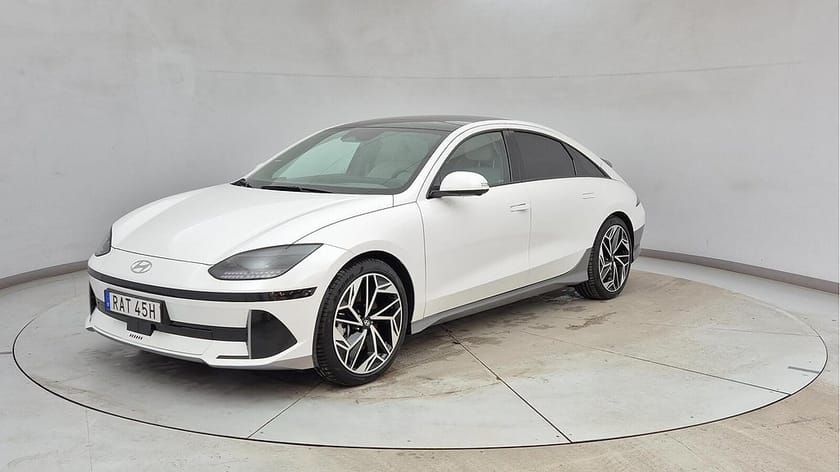 Bild 1 av Hyundai Ioniq 6 77.4 kWh 228 hk Advanced | 360°-kamera | Soltak | BOSE