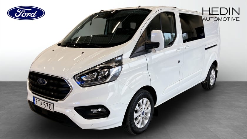 Bild 1 av Ford Transit Custom 300 Crew Van LIMITED DUBBELHYTT 2.0 TDCi SelectShift 170hk