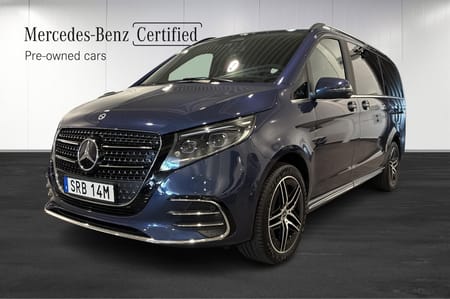 Mercedes-Benz V 300d 4MATIC 3.2t 300 D 4X4 LÅNG AMG AVANTGARDE / Drag / Burmester