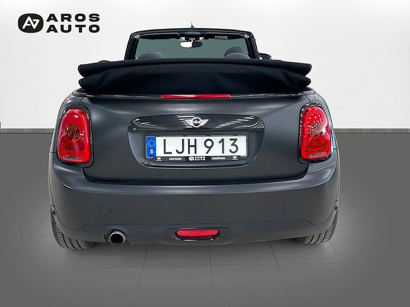 Bild 5 av MINI Cooper Cabriolet Pepper/H&K/Mattsvart