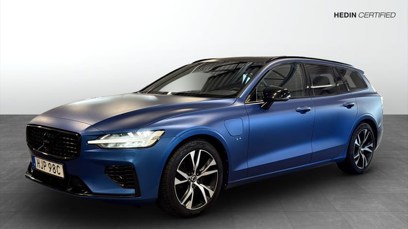 Bild 1 av Volvo V60 T8 TWIN ENGINE AWD 392hk R-Design Pano Drag Orrefors Keyless