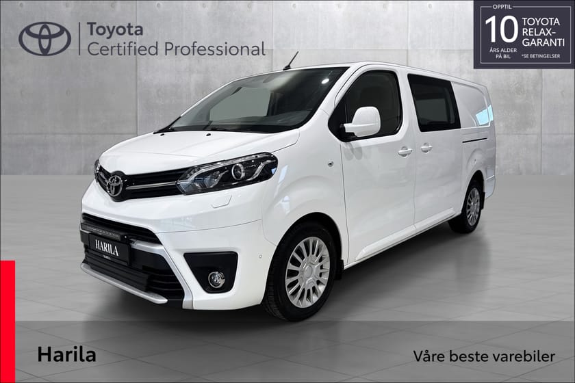 Bilde 1 av Toyota Proace L2 Lang utgave, Automat. Webasto, Komfortvegg, Ledbar