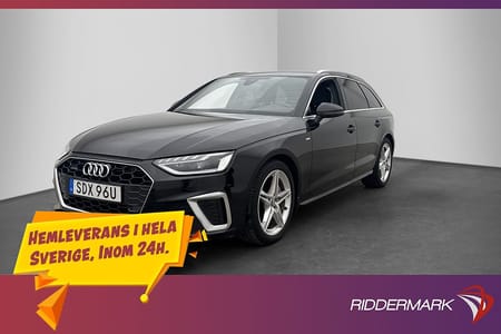 Audi A4 Avant 40 TDI quattro S-Line Cockpit Matrix Adaptiv-fart Navi Drag