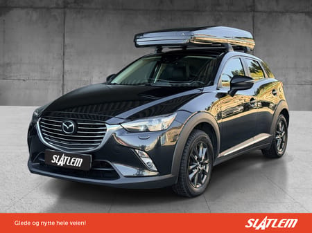 Mazda CX-3 automat AWD – trygg og komfortabel helårsbil