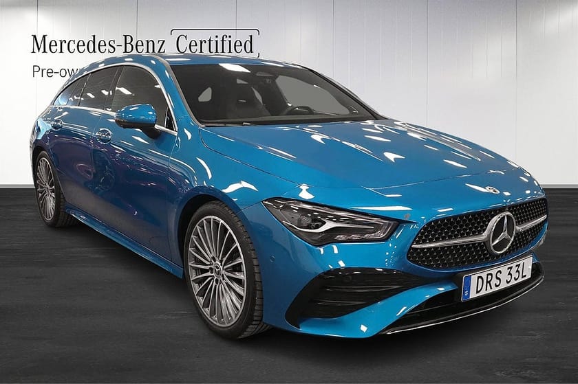 Bild 2 av Mercedes-Benz CLA 200 Shooting Brake AMG 360Kamera Drag Burmester Keyless