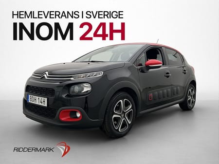 Citroën C3 1.2 VTi Shine Kamera P Sensorer Carplay