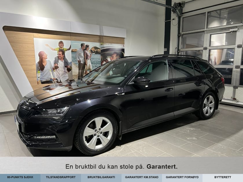 Bilde 1 av Škoda Superb Stasjonsvogn Sup3fl stv sportl d2004x4dsg