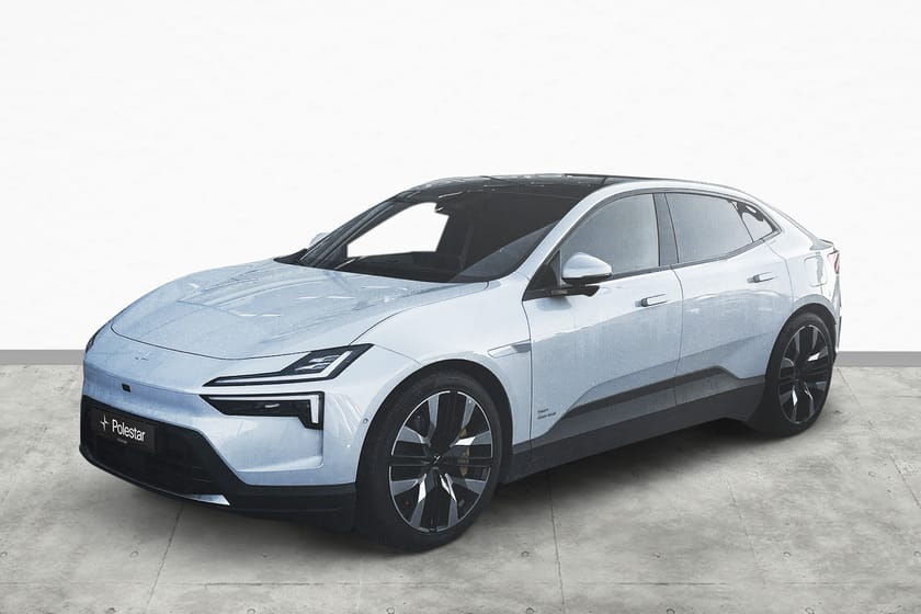 Bild 1 av Polestar 4 Long Range Dual Motor Företagsleasing från 7395kr/månad exkl moms. Inkl VINTERHJUL