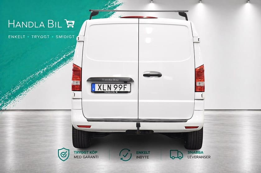 Bild 4 av Mercedes-Benz Vito 116 CDI 2.8t Tempmatic D-värm B-kam Moms Dragkrok