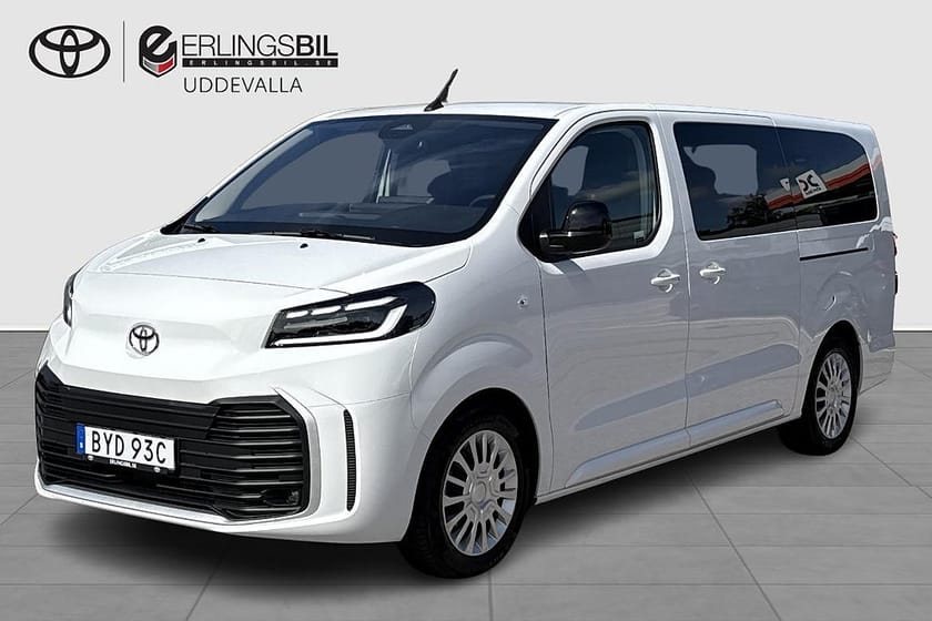 Bild 1 av Toyota Proace L1 Verso 2,2D 180HK AUTOMAT SHUTTLE KOMFORTPKT DRAG 9-SITS MOMS