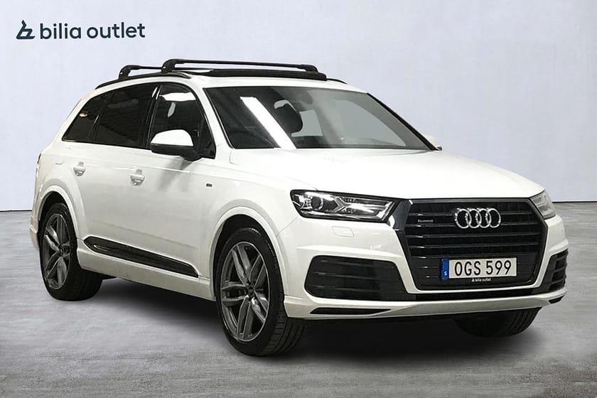 Bild 3 av Audi Q7 3.0 TDI V6 TipTronic S Line 7-sits 272hk Pano BOSE Drag