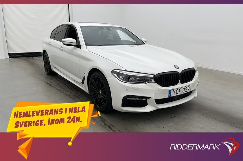 Bild 3 av BMW 530e iPerformance Sedan M Sport Taklucka 360° HiFi HUD CarPlay
