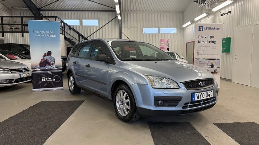 Bild 1 av Ford Focus Kombi 1.8 Flexifuel Manuell, 125hk