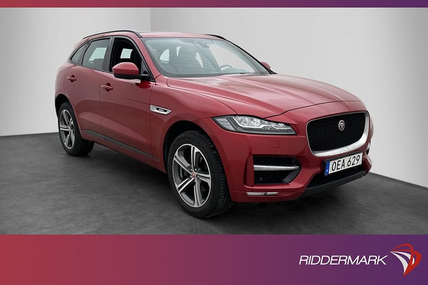 Bild 1 av Jaguar F-Pace 20d AWD R-Sport Pano Meridian Navi Skinn