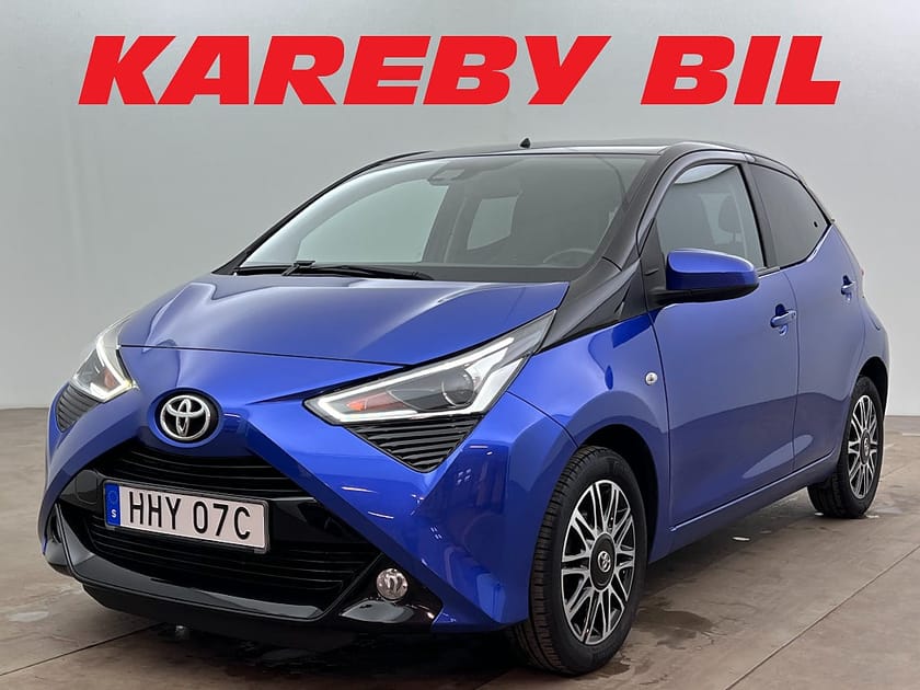 Bild 1 av Toyota Aygo 5-dörrar 1.0 VVT-i X-CLUSIV Delskinn Backkamera