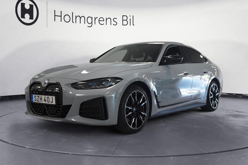 Bild 1 av BMW i4 M50 xDrive Gran Coupé M-Sport Pro Fully Charged DAP Taklucka hk Elstolar