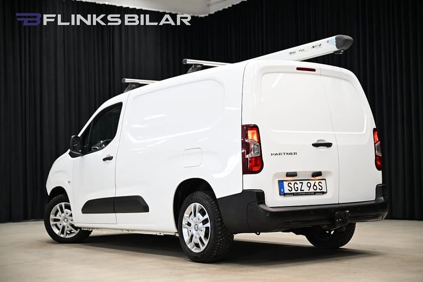 Bild 5 av Peugeot Partner Utökad Last 102HK L2|Inredd|Pipetube|Drag|Värmare|EnÄgare|Leasbar