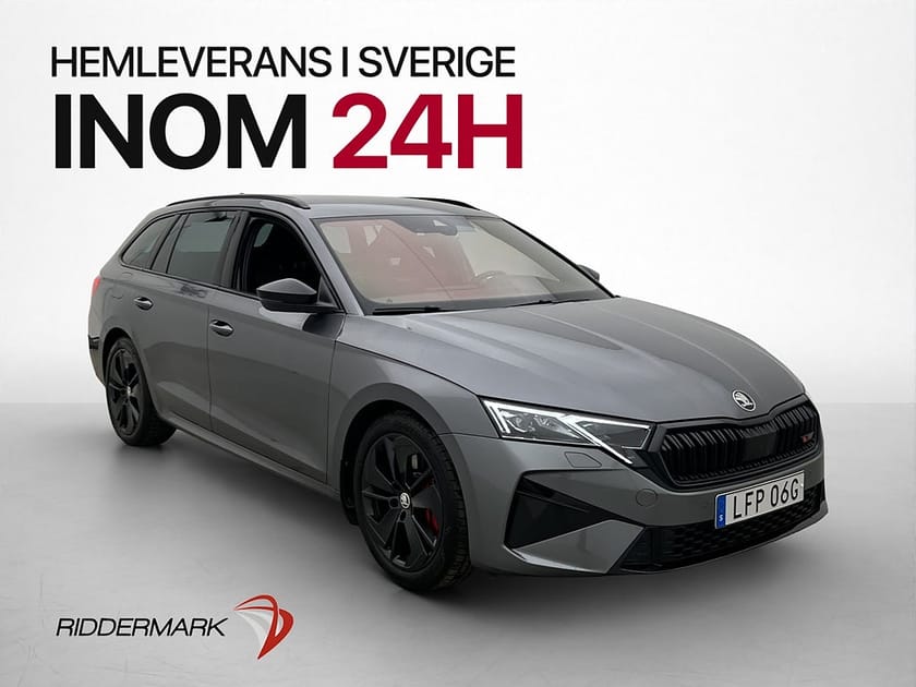 Bild 3 av Škoda Octavia Kombi RS Skoda 265hk Värmare Canton Cockpit Dragkrok MOMS
