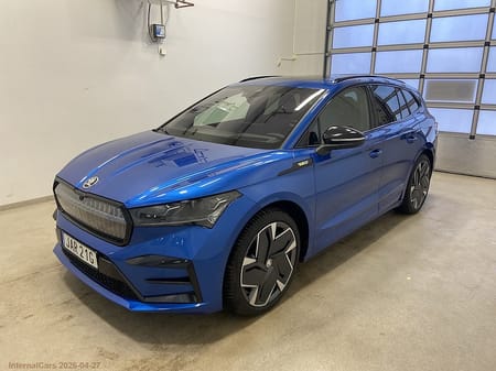 Škoda Enyaq RS Skoda 340hk Drag, panorama se spec.
