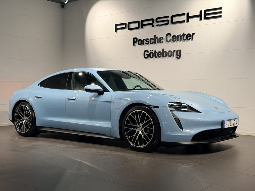 Bild 1 av Porsche Taycan frozenblue metallic /VAT/Leasbar