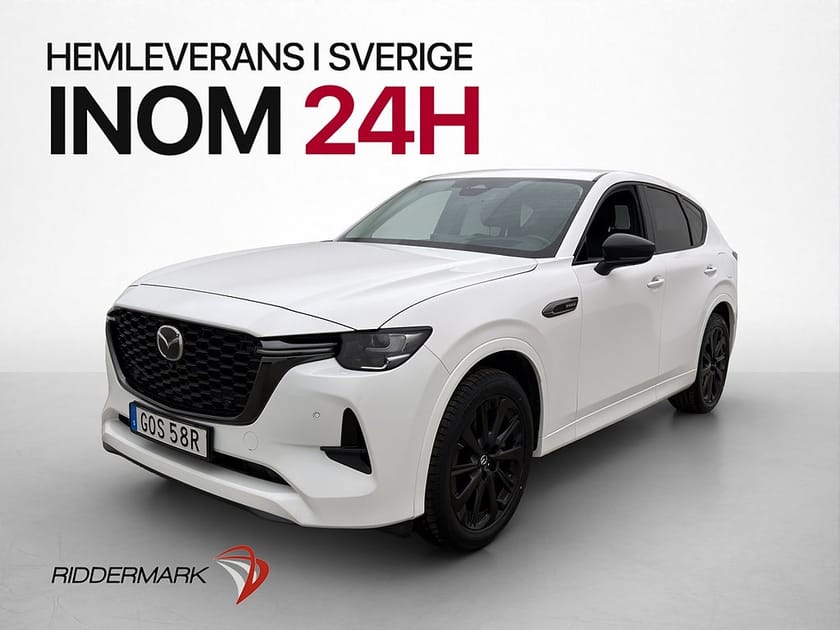 Bild 3 av Mazda CX-60 PHEV 327hk BOSE HUD 360° Navi Skinn Drag MOMS