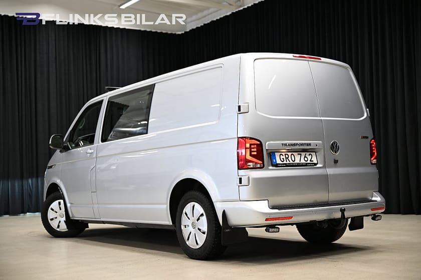 Bild 5 av Volkswagen Transporter Kombi 4Motion DSG 150HK Dubbelhytt|Nedlackad|LED|EnÄgare|Moms