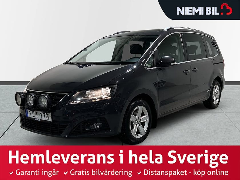 Bild 1 av SEAT Alhambra 7-Seater FR-line 7-sits 4WD Dvärm Drag Extraljus Psens S/V-hjul