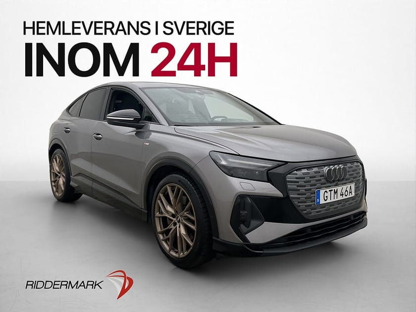 Bild 1 av Audi Q4 50 Sportback e-tron quattro S-line Panorama B-Kam Drag MOMS