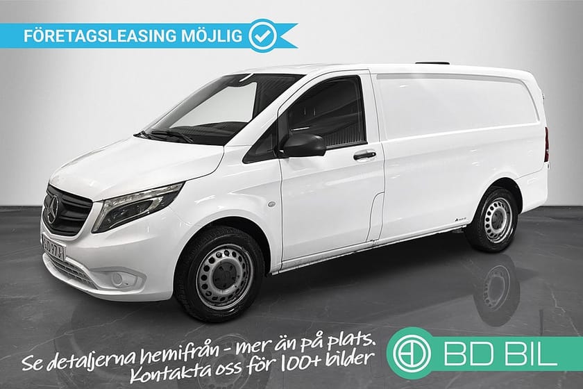 Bild 1 av Mercedes-Benz Vito 116 CDI 4x4 2.8t LÅNG L2 VÄRMARE DRAG KAMERA V-INR MOMS