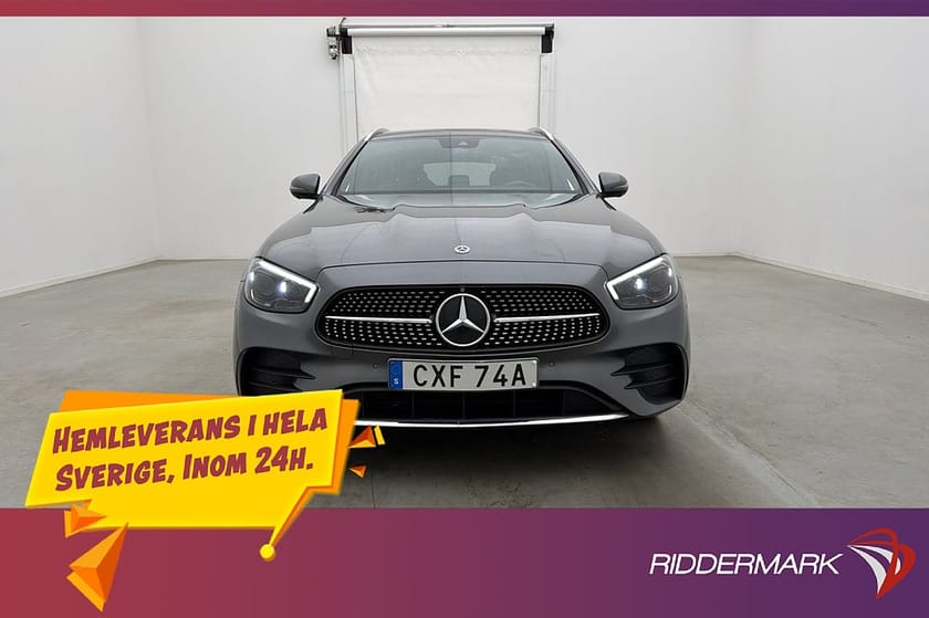 Bild 2 av Mercedes-Benz E 300 T de 4MATIC 4M AMG Värmare Wide Pano Burm 360°
