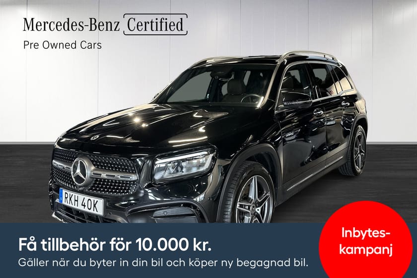 Bild 1 av Mercedes-Benz GLB 200 AMG Panorama 7-sits DragkrokVärmare Moms