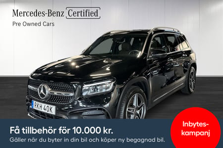 Mercedes-Benz GLB 200 AMG Panorama 7-sits DragkrokVärmare Moms